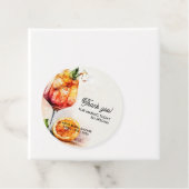 Liefde op de eerste Spritz Bruidsfeest Bedankjes Labels (In situ)