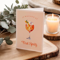 Liefde Op De Eerste Spritz Schattige Cocktailliefh