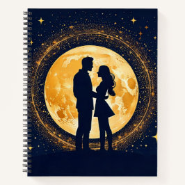 liefde op de maan notitieboek