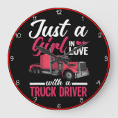 Liefde op de open weg grote klok (Voorkant)