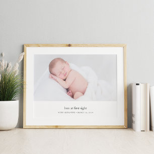 Liefde op First Sight Baby Foto Poster