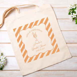 Liefde op het eerste Spritz Bruidsbruiloft Italiaa Tote Bag
