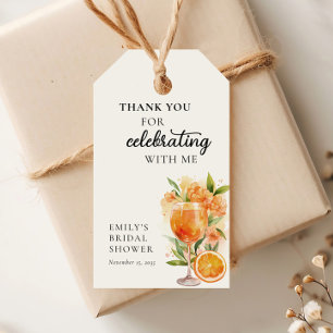 Liefde Op Het Eerste Spritz Bruidsfeest Cadeaulabel