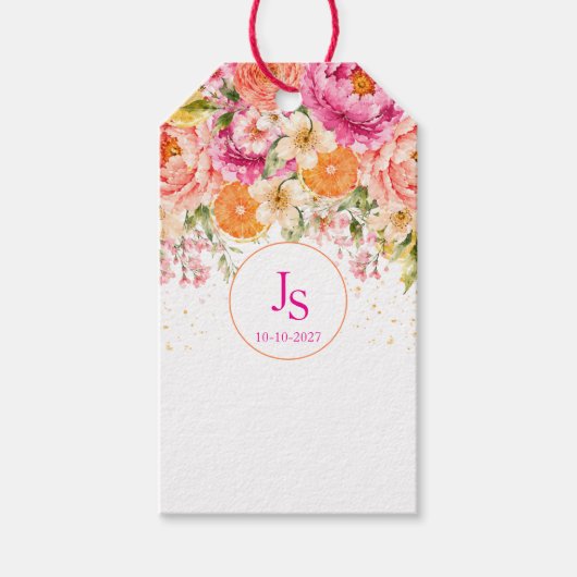 Liefde op het eerste spritz cadeaulabel (Voorkant)