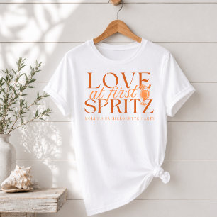 Liefde Op Het Eerste Spritz Jonggezellenfeest T-shirt
