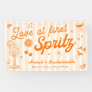 Liefde op het Eerste Spritz Jonggezellenfeest Welk Spandoek