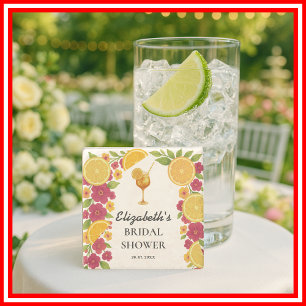 Liefde op het Eerste Spritzje Citrus Sinaasappel B Stenen Onderzetter