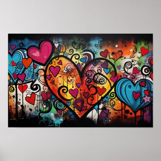 Liefde op straat poster (Voorkant)