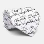 Liefde oraal chirurg stropdas (Opgerold)