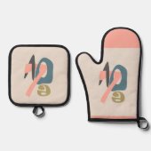 Liefde Ovenwant & Pannenlap Set (Voorkant)