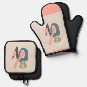 Liefde Ovenwant & Pannenlap Set (Voorkant / Achterkant)