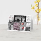 liefde over lange afstand kaart (Gele Bloem)