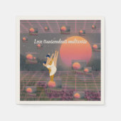 Liefde overstijgt multiversum servet (Voorkant)