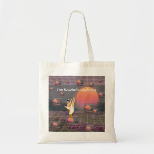 Liefde overstijgt multiversum tote bag (Voorkant)