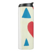 Liefde pad thermosbeker (Gedraaid links)