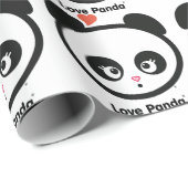 Liefde Panda® Cadeaupapier (Rol Hoek)