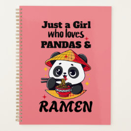 Liefde Panda's en Ramen Planner