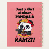 Liefde Panda's en Ramen Planner (Achterkant)