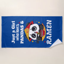 Liefde Panda's en Ramen (witte tekst)