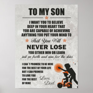 Liefde papa, voor mijn zoon... poster
