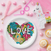 Liefde Papieren Bordje (Feest)
