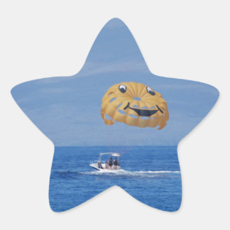 Liefde Parasailing Ster Sticker