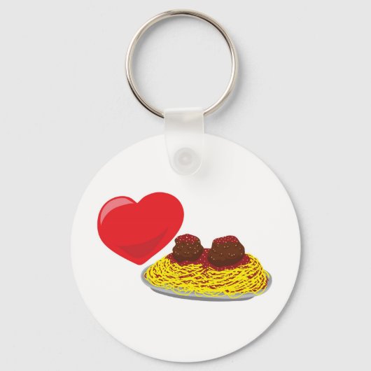 Liefde pasta! : sleutelhanger (Voorkant)