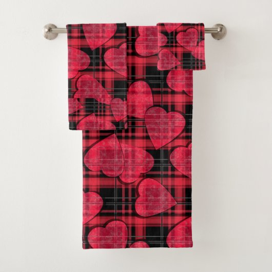 Liefde plaid bad handdoek (Insitu)