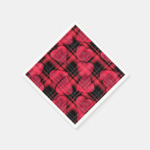 Liefde plaid servet (Hoek)