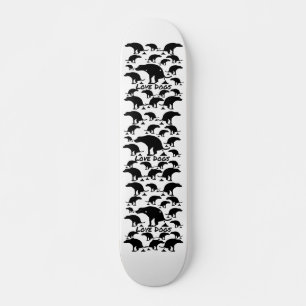 Liefde pooping Dogs Skateboard