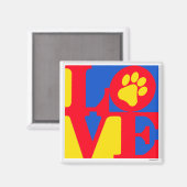 LIEFDE pootafdruk Magneet (Voorkant / Achterkant)