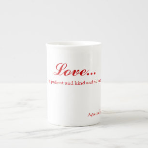 Liefde Porselein Kop