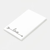 Liefde Post-it® Notes (Schuin)