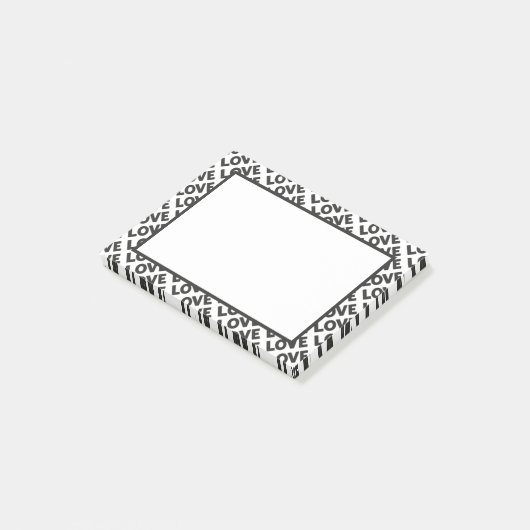 Liefde Post-it® Notes (Schuin)