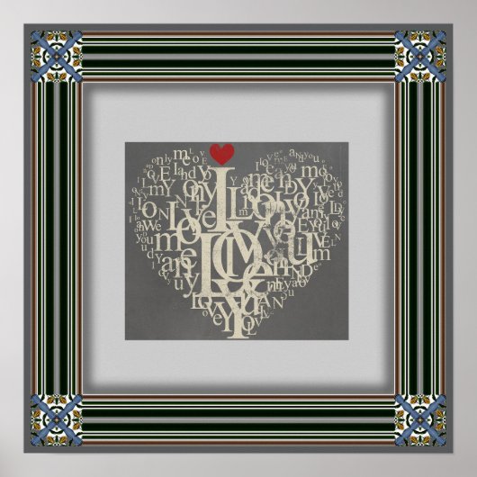 Liefde Poster (Voorkant)