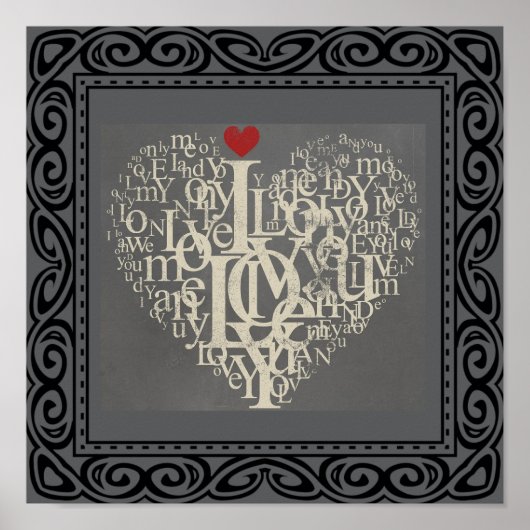 Liefde Poster (Voorkant)