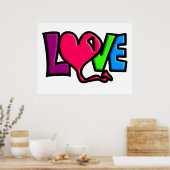 LIEFDE POSTER (Keuken)