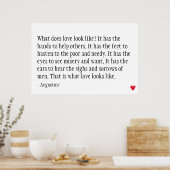 Liefde Poster (Keuken)