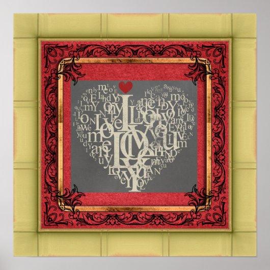 Liefde Poster (Voorkant)