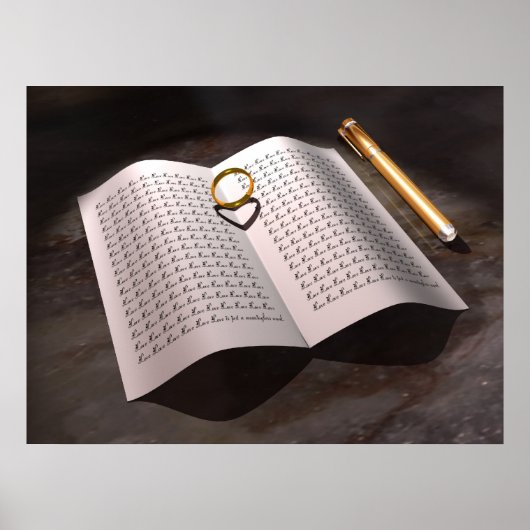 liefde poster (Voorkant)