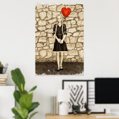 liefde poster (Thuiskantoor)