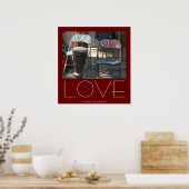 Liefde Poster! Poster (Keuken)