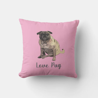 Liefde Pug Kussen