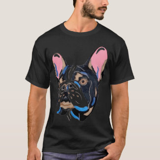 Liefde Pug Leven Gebeurt Bull Dog Coffee Helpt Lie T-shirt