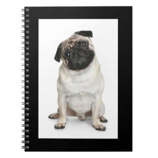 Liefde Pug Puppies Hond Witte Notitieboek / Dagboe