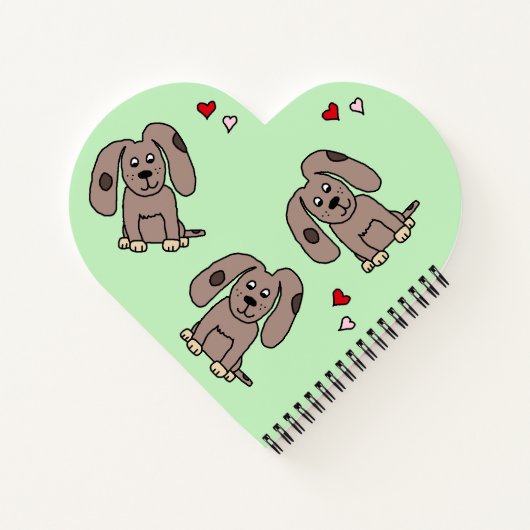 Liefde Puppies notitieboek (Achterkant)