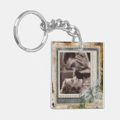 Liefde Quote  Paar Sleutelhanger (Voorkant Links)