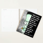 Liefde & Rage Frankenstein's Monster, Shelley Quot Planner (Display)