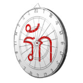 Liefde ❤ RAK in het Thaise ❤ Dartbord (Voorkant Rechts)