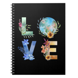 LIEFDE RED ONZE PLANEET NOTITIEBOEK